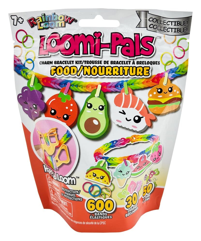 Rainbow Loom Schlüsselanhänger DIY Loomi-Pals Display (12)