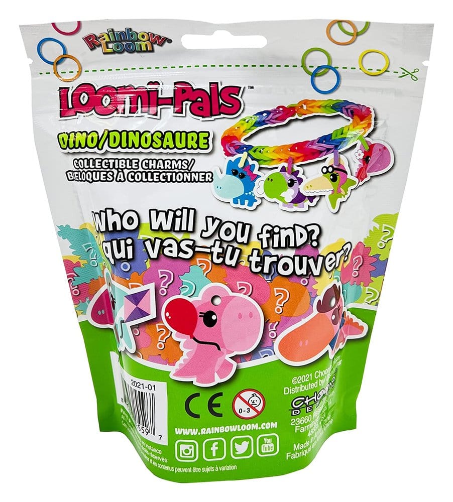 Rainbow Loom Schlüsselanhänger DIY Loomi-Pals Display (12)
