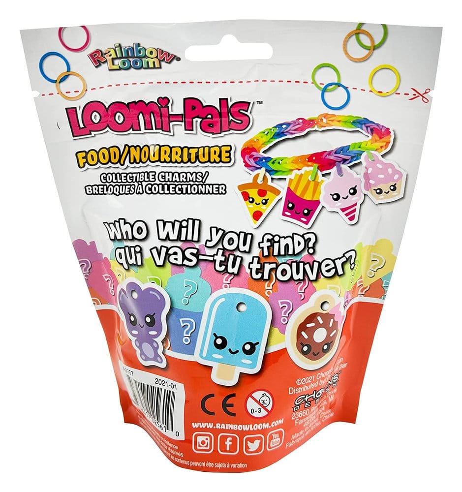 Rainbow Loom Schlüsselanhänger DIY Loomi-Pals Display (12)