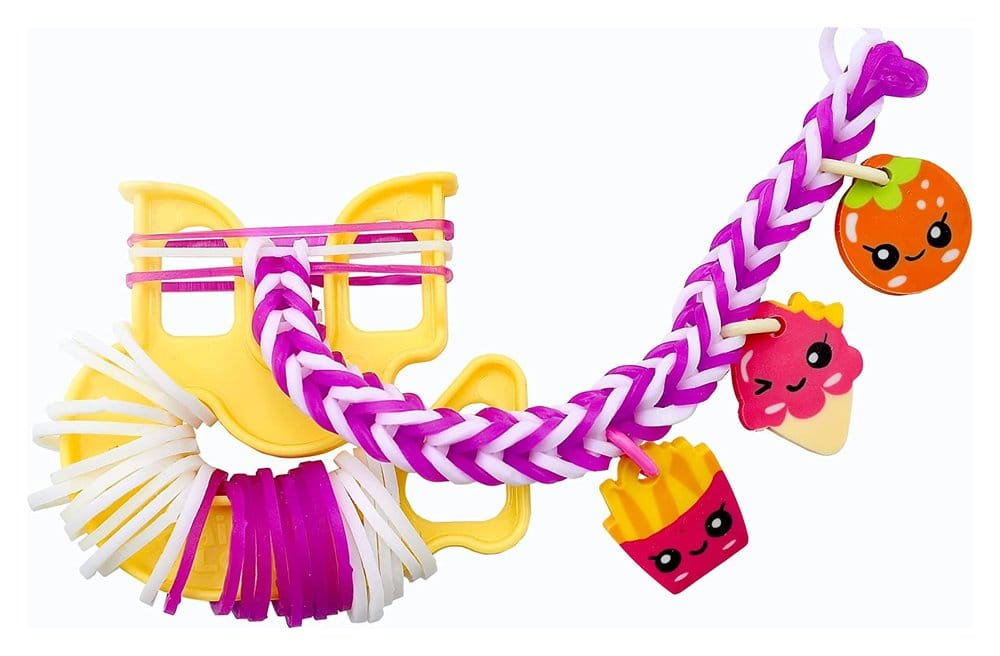 Rainbow Loom Schlüsselanhänger DIY Loomi-Pals Display (12)