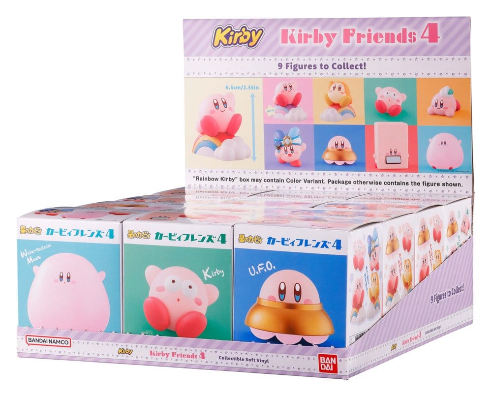 Kirby Friends Minifigur Wave 4 (Neuauflage) 7 cm Display (12)