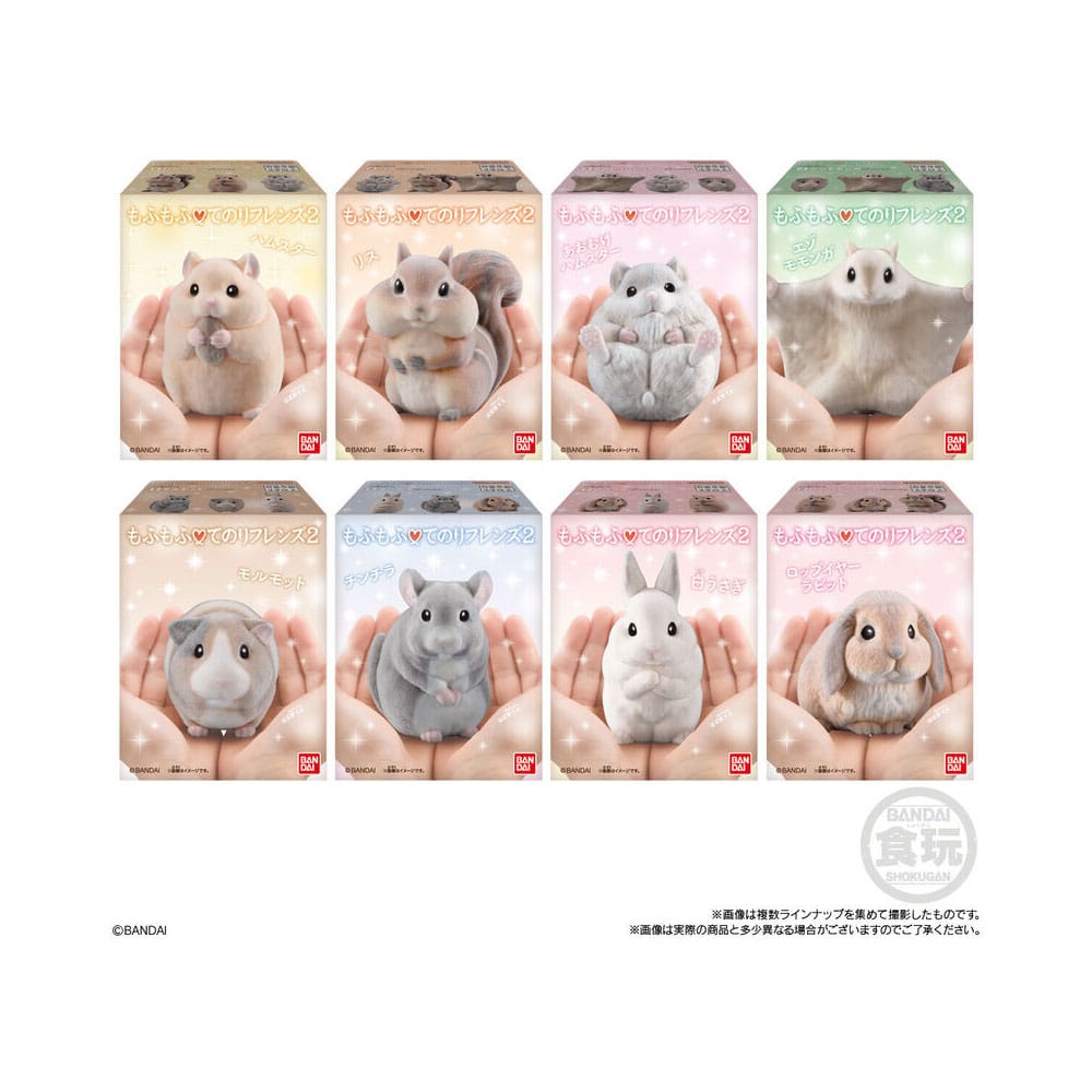 Shokugan: Mofu Mofu Actionfigur Tenori Friends 2 Blind Box 6 cm