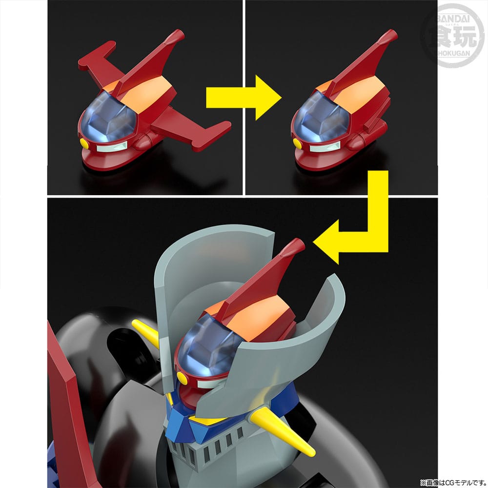 SMP Mazinger Z Model Kit Pilder on Set 13 cm