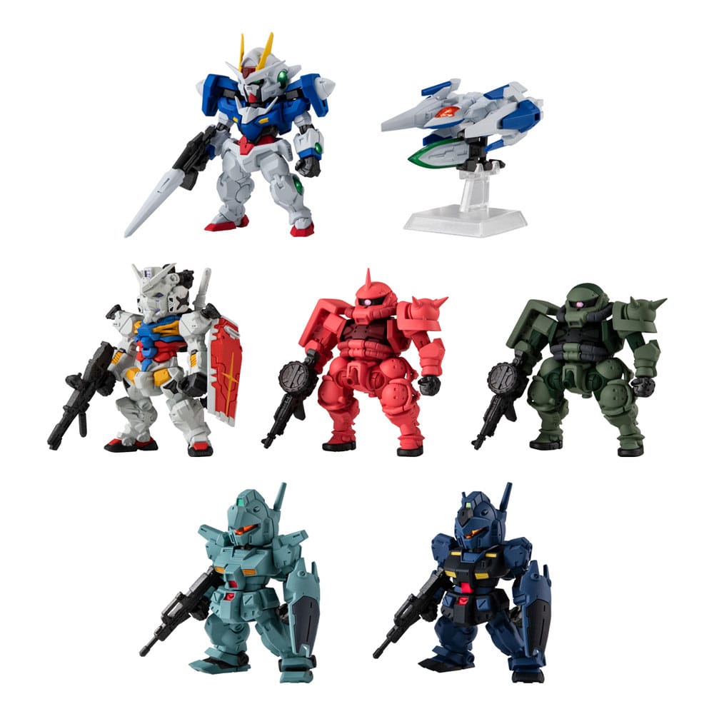 Gundam Converge Minifiguren 6 cm Volume 28 Display (10)