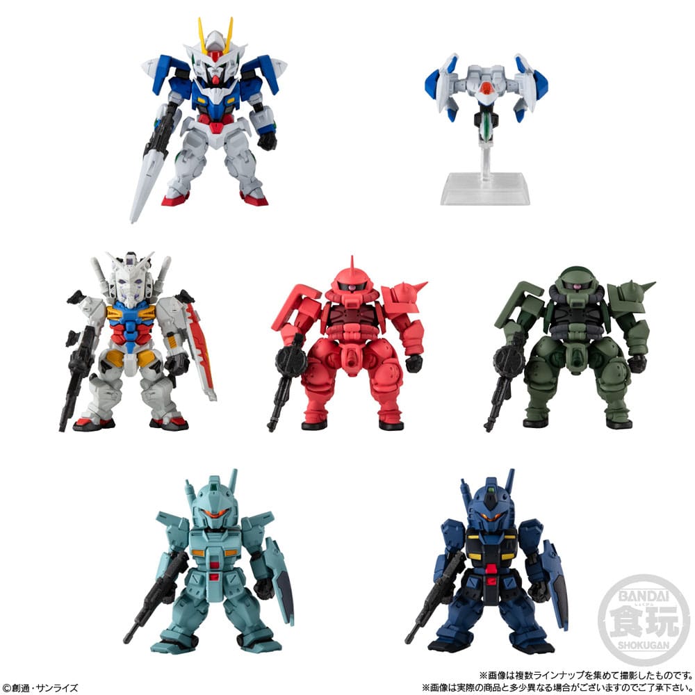 Gundam Converge Minifiguren 6 cm Volume 28 Display (10)