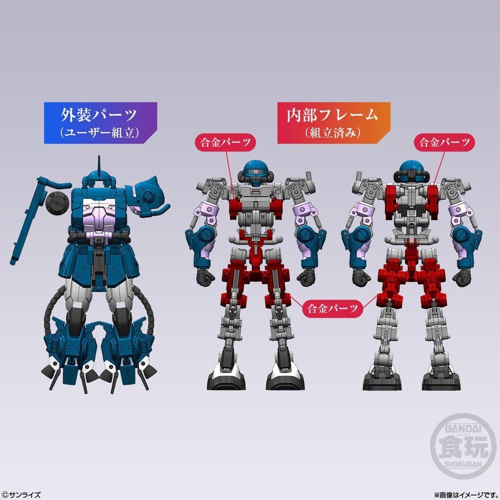 Gundam Modellbausatz Artifact Pro Zaku II High Mobility Type 10 cm