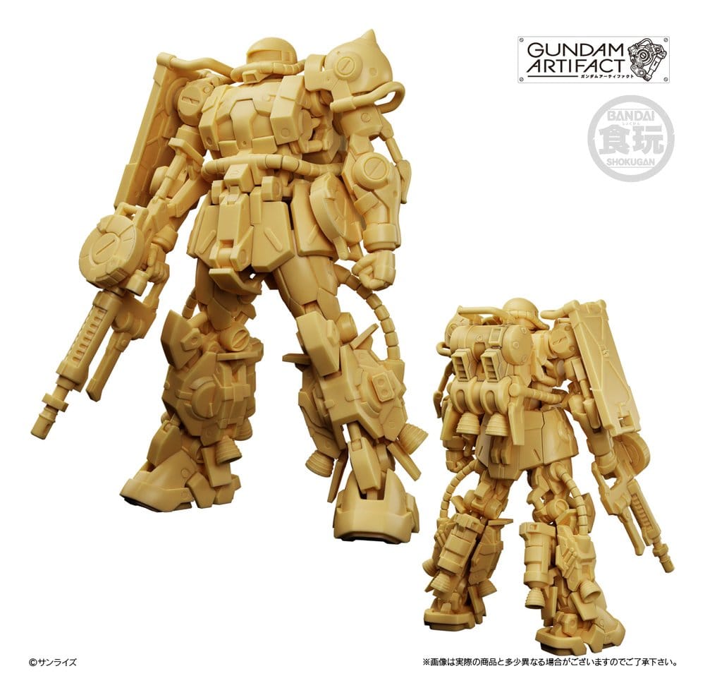 Gundam Artifact Plastikmodellbausatz Best Selection 6 cm Sortiment (6)