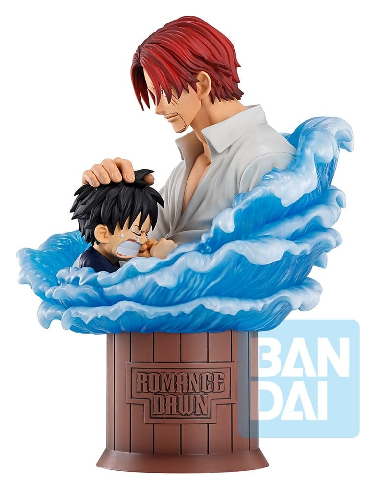 One Piece Ichibansho PVC-Figur Shanks & Luffy (Red Hair Pirates) 15 cm