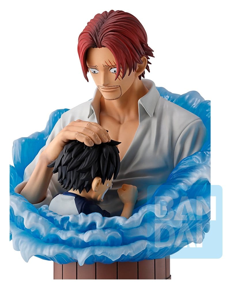 One Piece Ichibansho PVC-Figur Shanks & Luffy (Red Hair Pirates) 15 cm