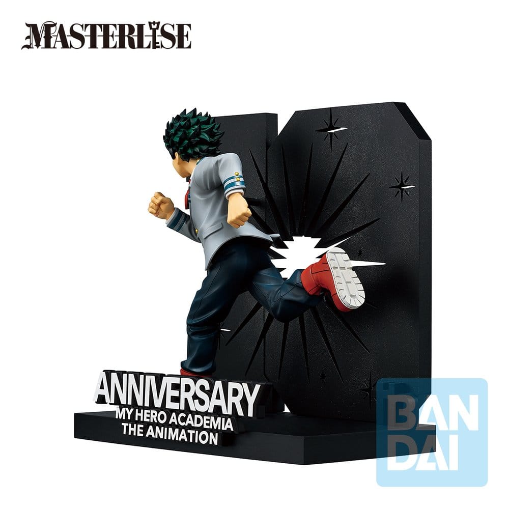 My Hero Academia Ichibansho Masterlise PVC Figur Izuku Midoriya -10th Anniversary- 21 cm