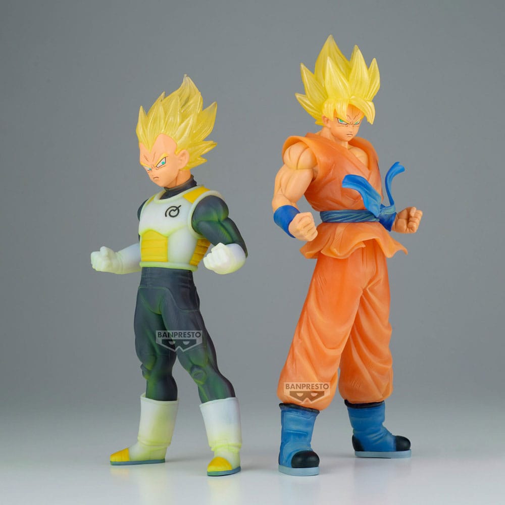 Dragon Ball Super Clearise PVC Statue Son Goku & Vegeta Version A: Son Goku 23 cm