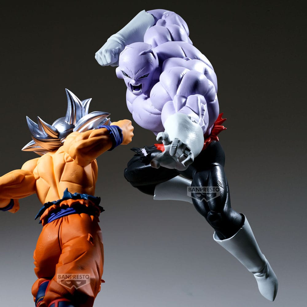 Dragon Ball Super Match Makers Statue Jiren (vs. Son Goku Ultra Instinct) 19 cm