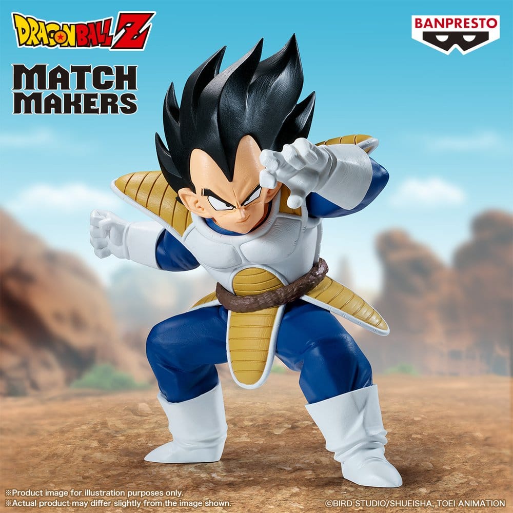 Dragon Ball Z Match Makers PVC-Figur Vegeta (vs Son Goku)