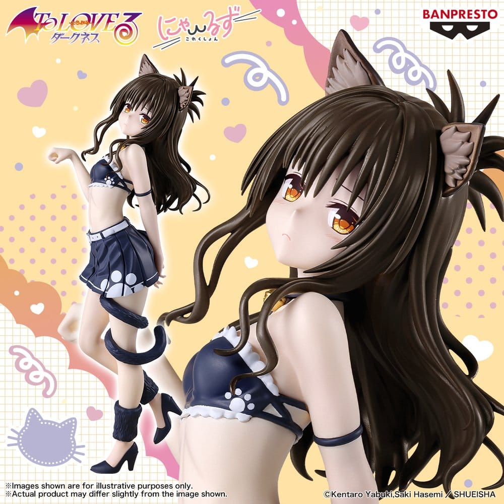 To Love-Ru Darkness Nyarls Collection PVC-Figur Mikan Yuki 23 cm