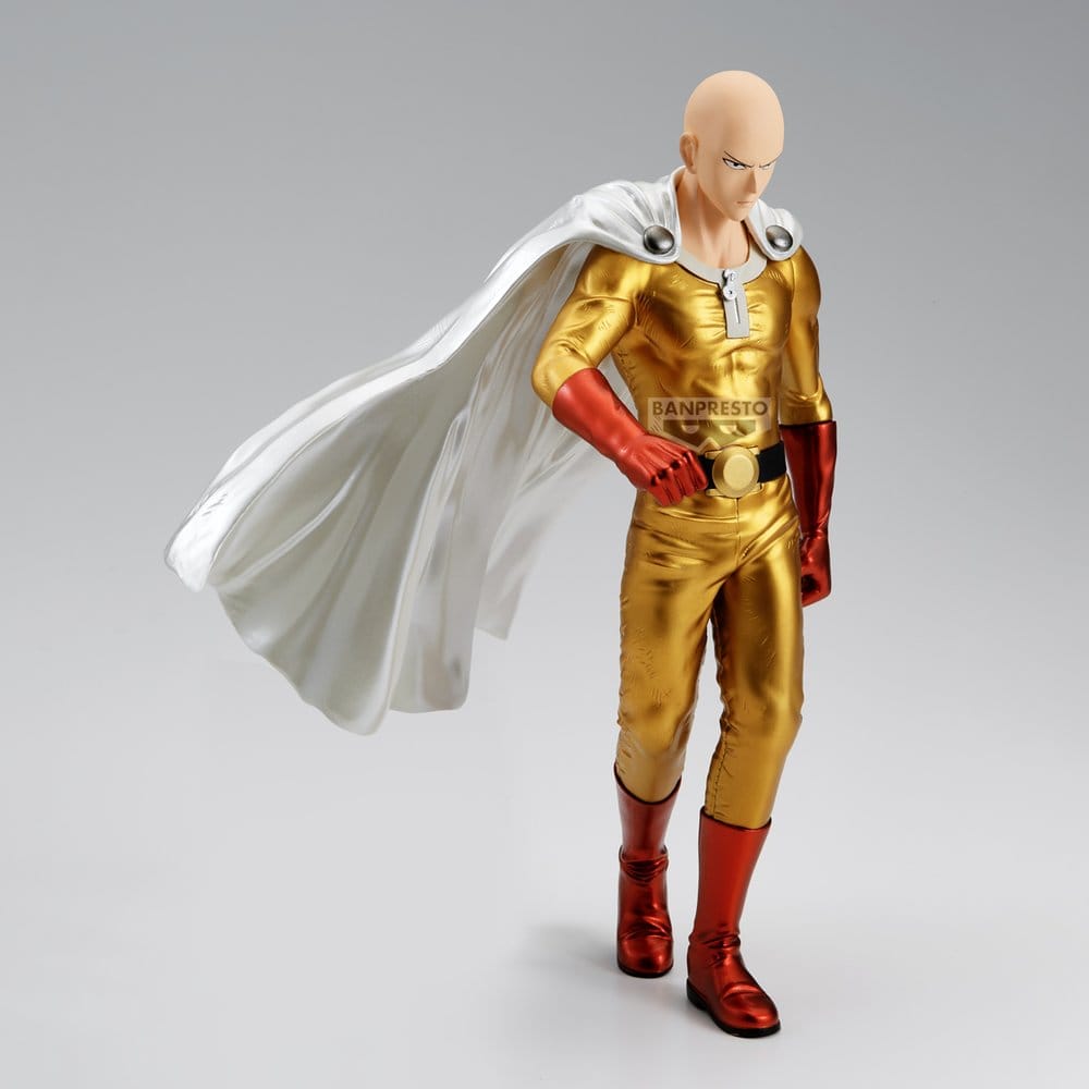 One-Punch Man Grandista PVC-Figur Saitama (Metallic Ver.) 27 cm