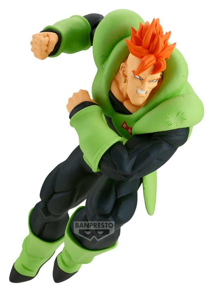 Dragon Ball Z Match Makers PVC-Figur Android 16 (vs Cell) 17 cm