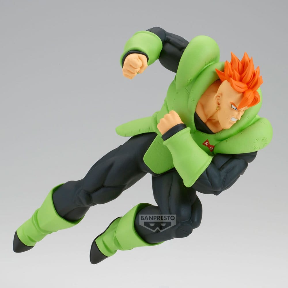 Dragon Ball Z Match Makers PVC-Figur Android 16 (vs Cell) 17 cm
