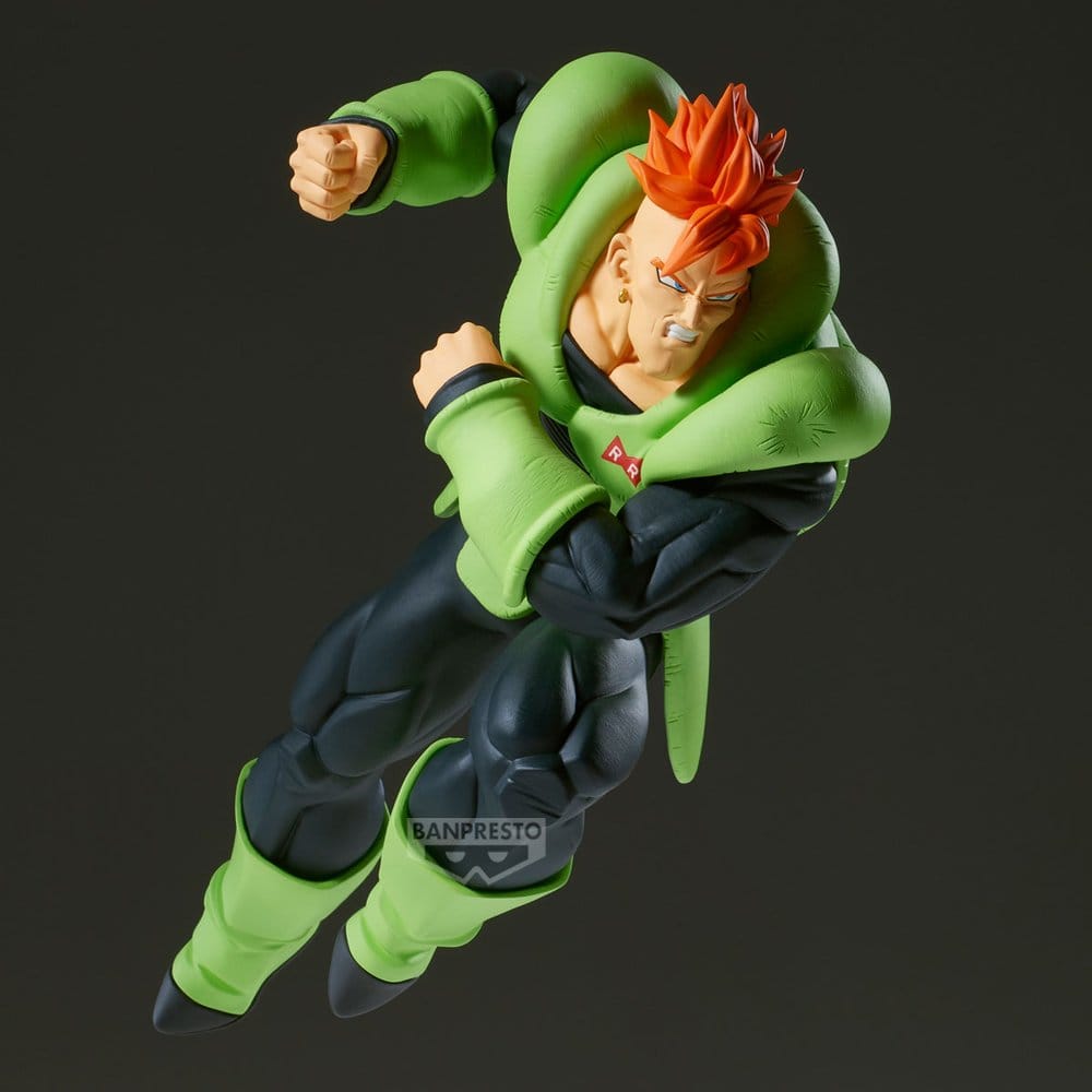 Dragon Ball Z Match Makers PVC-Figur Android 16 (vs Cell) 17 cm