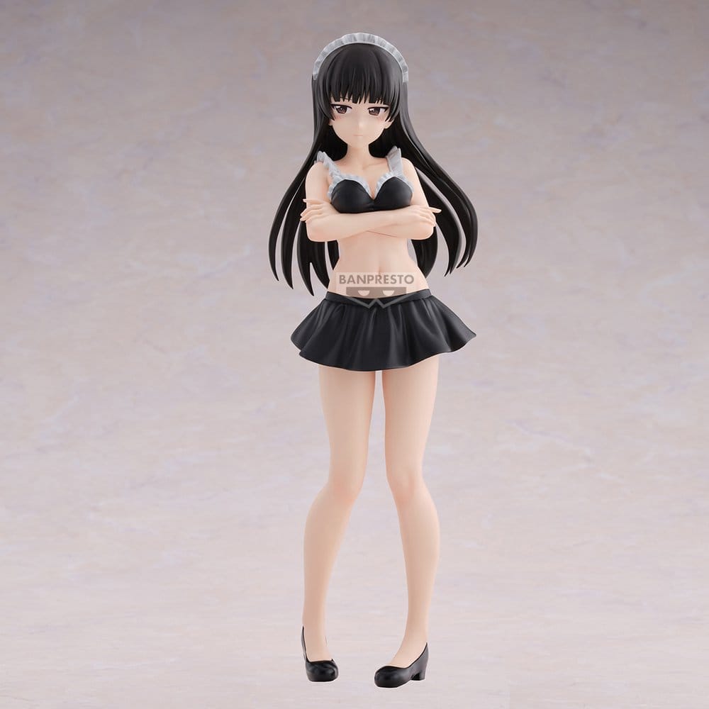 Girls und Panzer das Finale Eternal Romance PVC-Figur Shiho Nishizumi Maid Swimsuit Ver. 28 cm