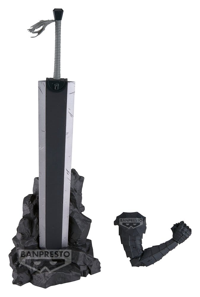 Berserk Grandista PVC-Figur Guts (B:Right Arm & Weapon) 25 cm