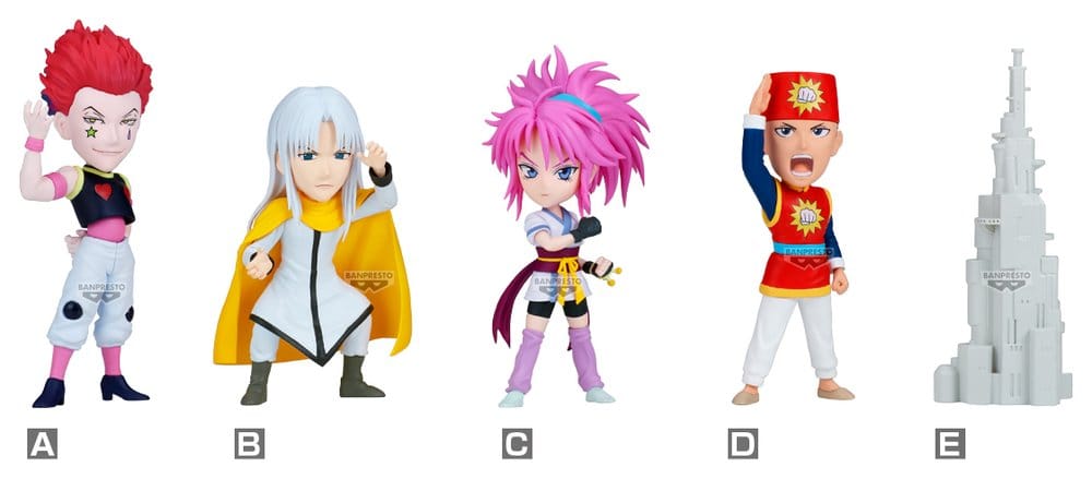 Hunter x Hunter World Collectable Figure Minifiguren Heavens Arena Vol. 2 Display (12)