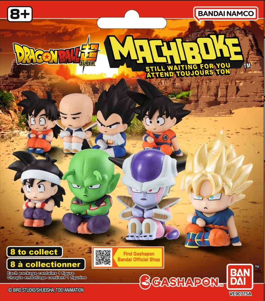 Dragon Ball Machiboke Gashapon Minifiguren Blind Box Wave 1 Display (24)