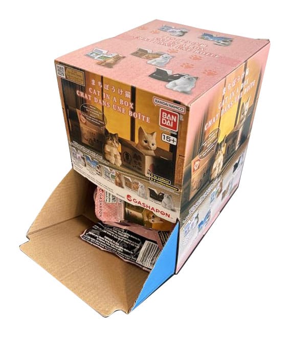 Machiboke Cats Gashapon Blind Packs Minifiguren 4 cm Display (20)