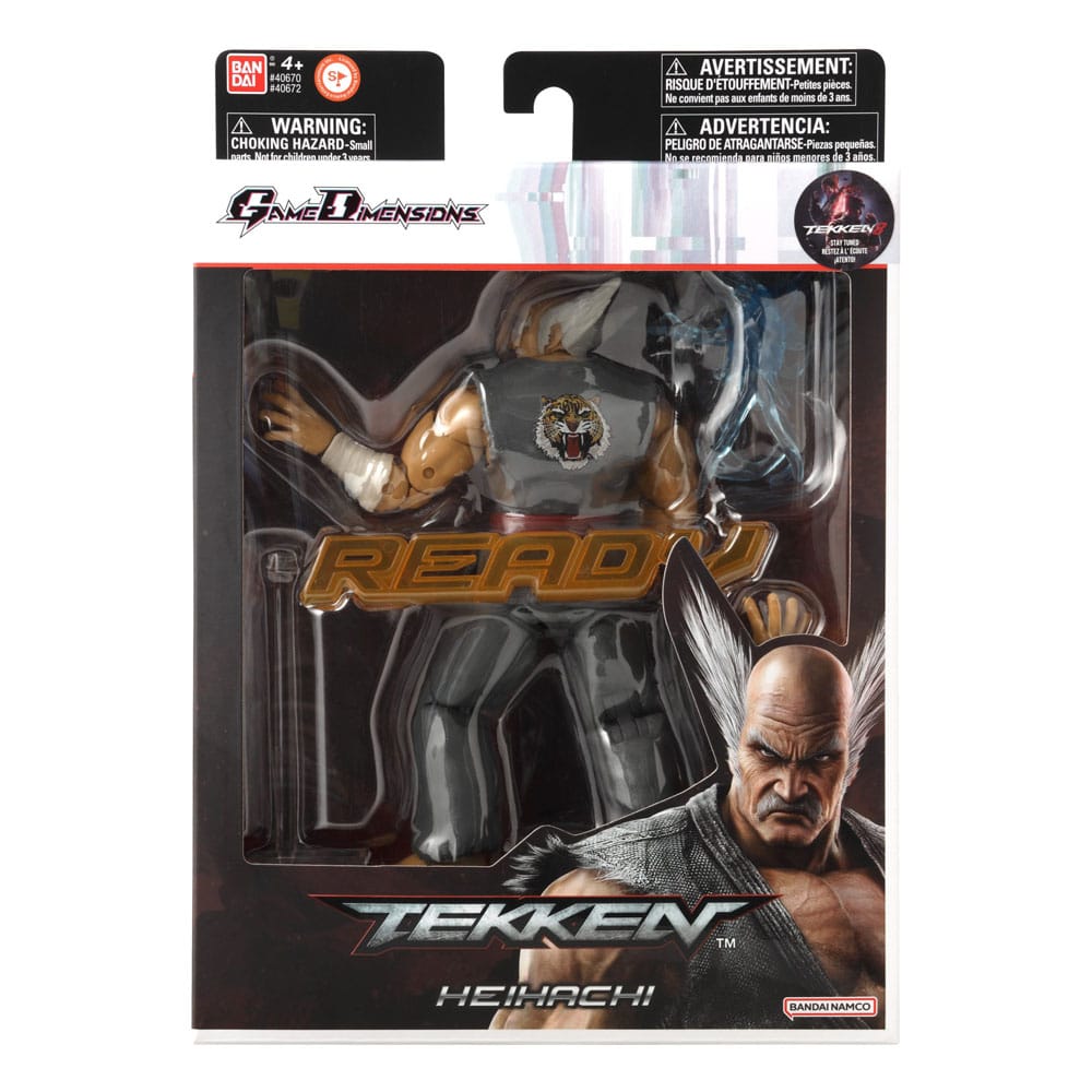 Tekken Game Dimensions Actionfigur Heihachi 17 cm
