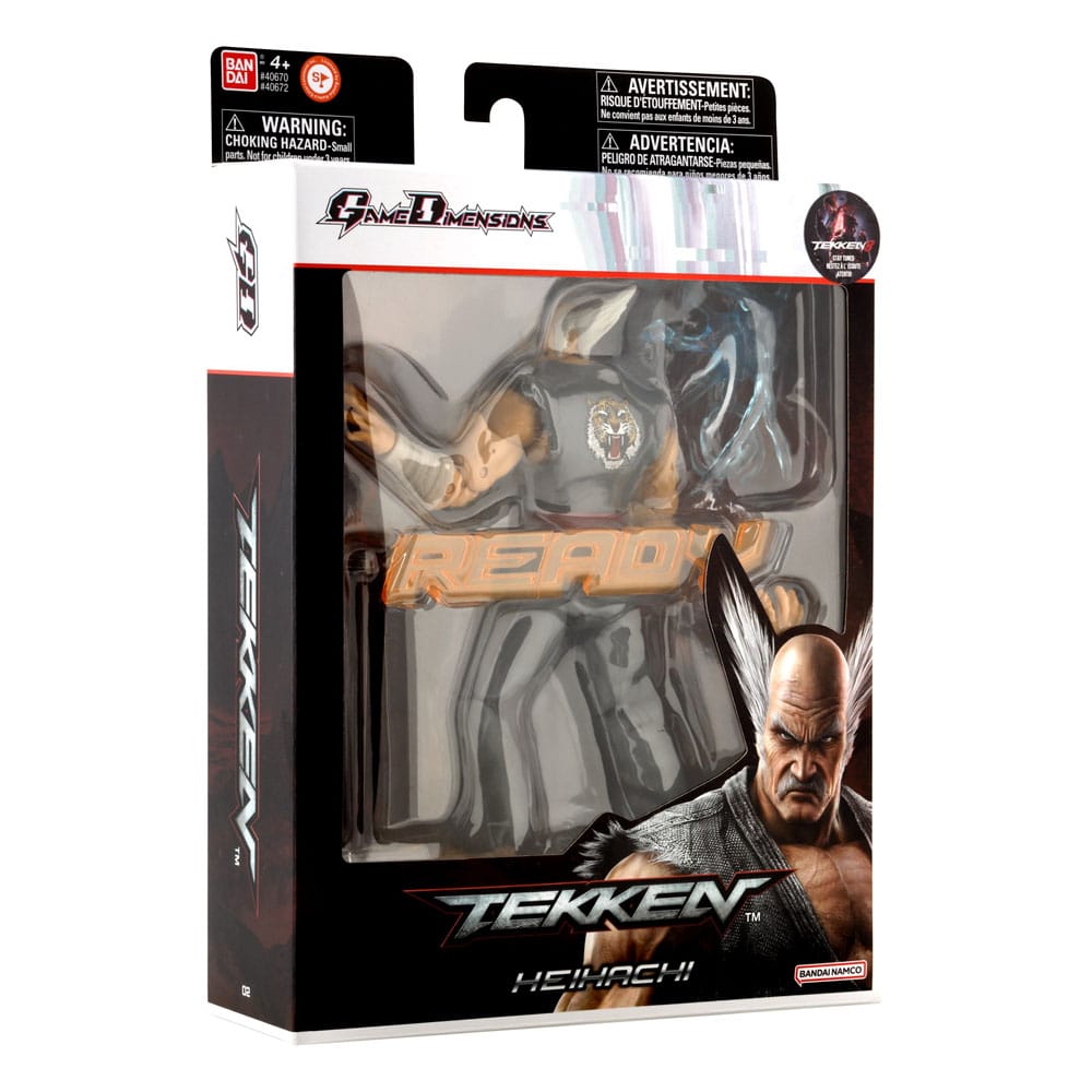 Tekken Game Dimensions Actionfigur Heihachi 17 cm