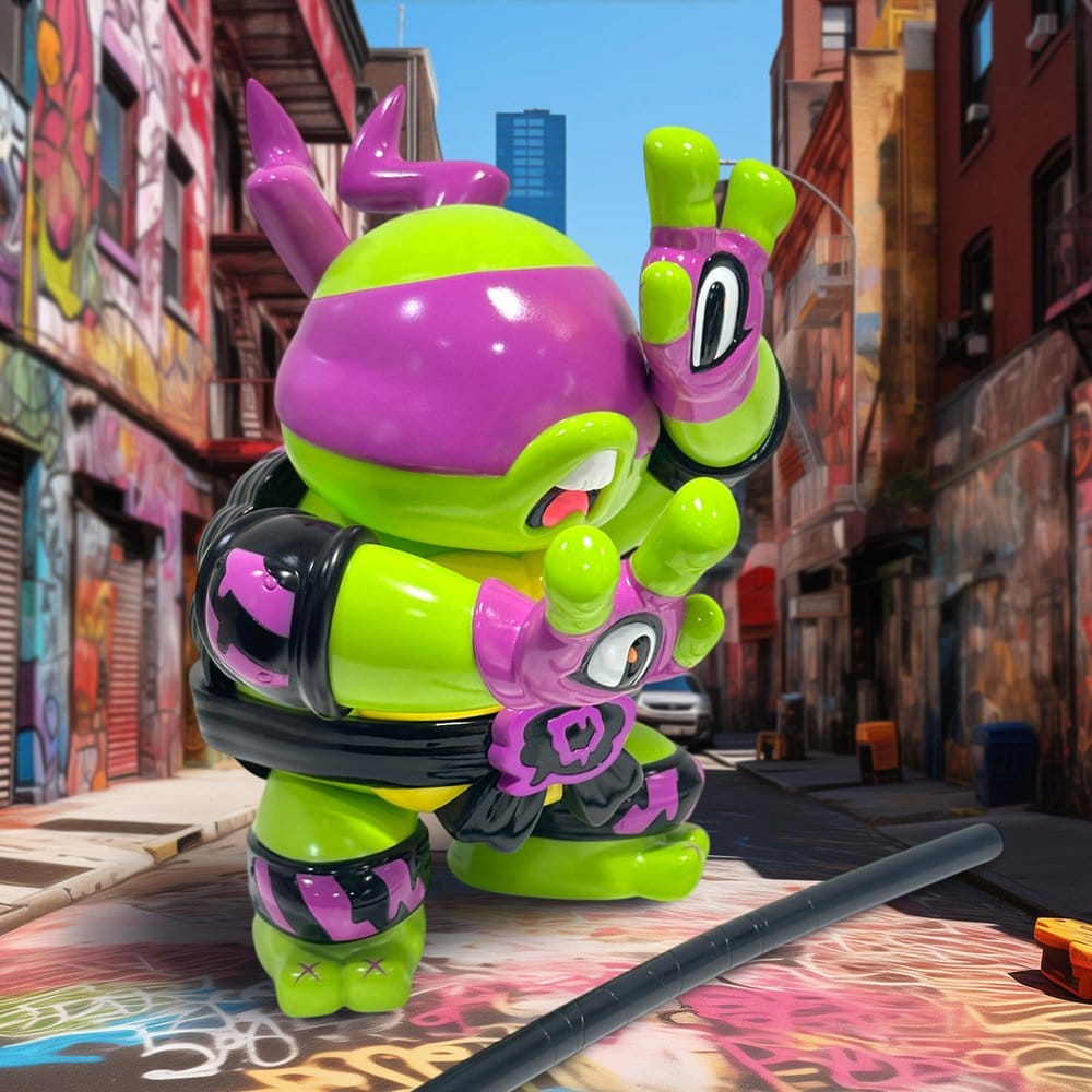 Teenage Mutant Ninja Turtles x Grape Brain Vinyl-Figur Donatello 24 cm