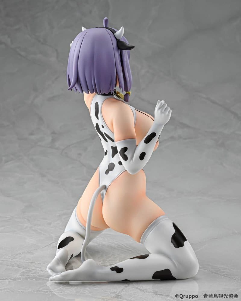 Nukitashi The Animation PVC Statue 1/5 Misaki Hotori Cow print costume 22 cm