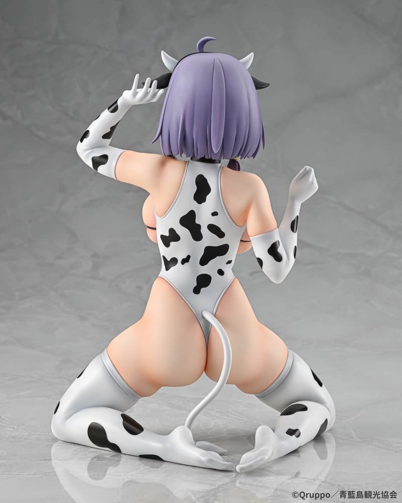 Nukitashi The Animation PVC Statue 1/5 Misaki Hotori Cow print costume 22 cm