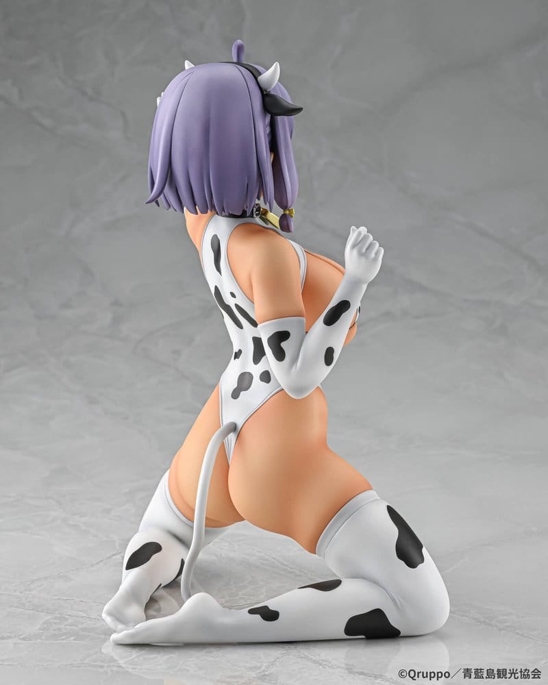 Nukitashi The Animation PVC Statue 1/5 Misaki Hotori Cow print costume Tanned Ver. 22 cm