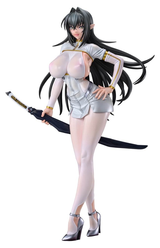 Taimanin RPG PVC Figur 1/6 Annerose Vajra White see-through Ver. 31 cm