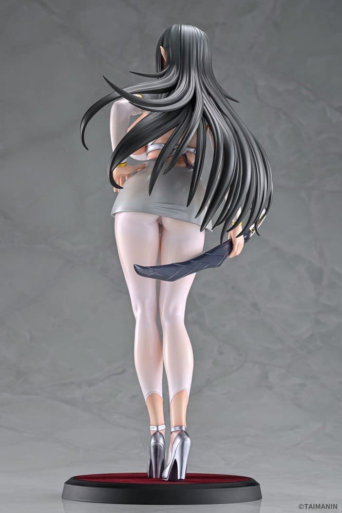 Taimanin RPG PVC Figur 1/6 Annerose Vajra White see-through Ver. 31 cm