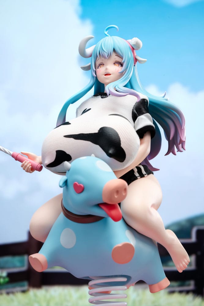 Original Character Statue 1/6 Niu Niang Illustration by renowned designer collective Wushan 21 cm