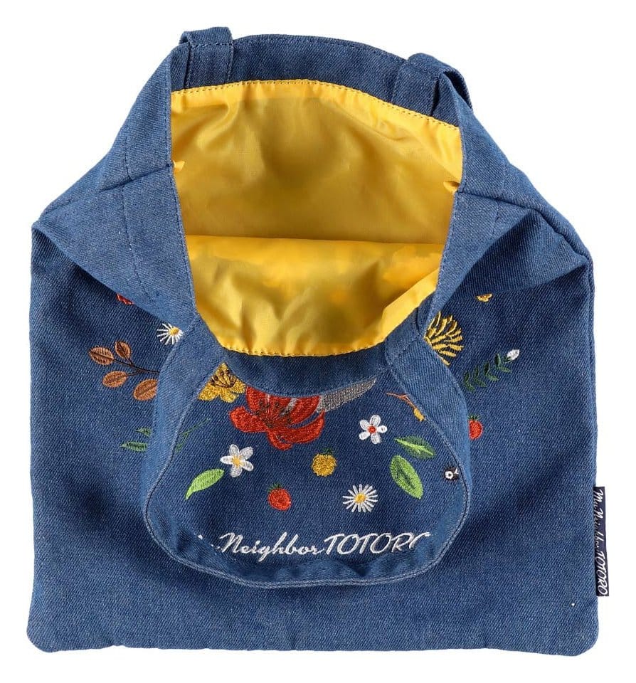 Mein Nachbar Totoro Tragetasche Denim Totoro & Flower Wreath