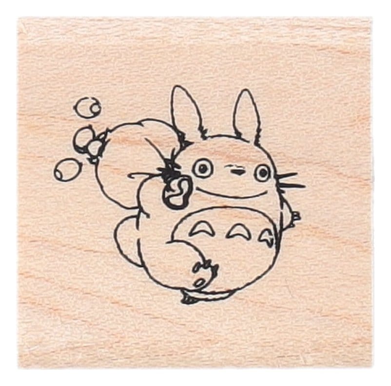 Mein Nachbar Totoro Stempel mit Beutel Middle Totoro & Acorns