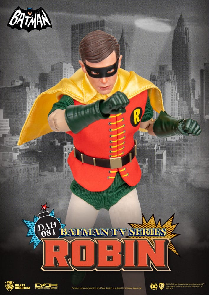 DC Comics Dynamic 8ction Heroes Actionfigur 1/9 Batman TV Series Robin 24 cm