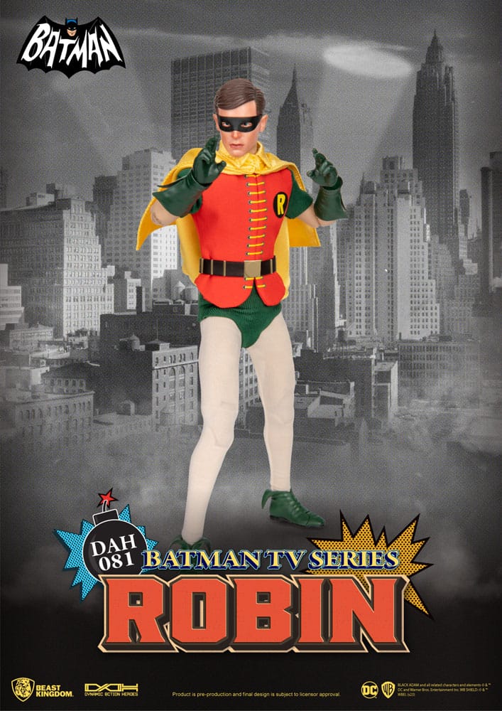 DC Comics Dynamic 8ction Heroes Actionfigur 1/9 Batman TV Series Robin 24 cm