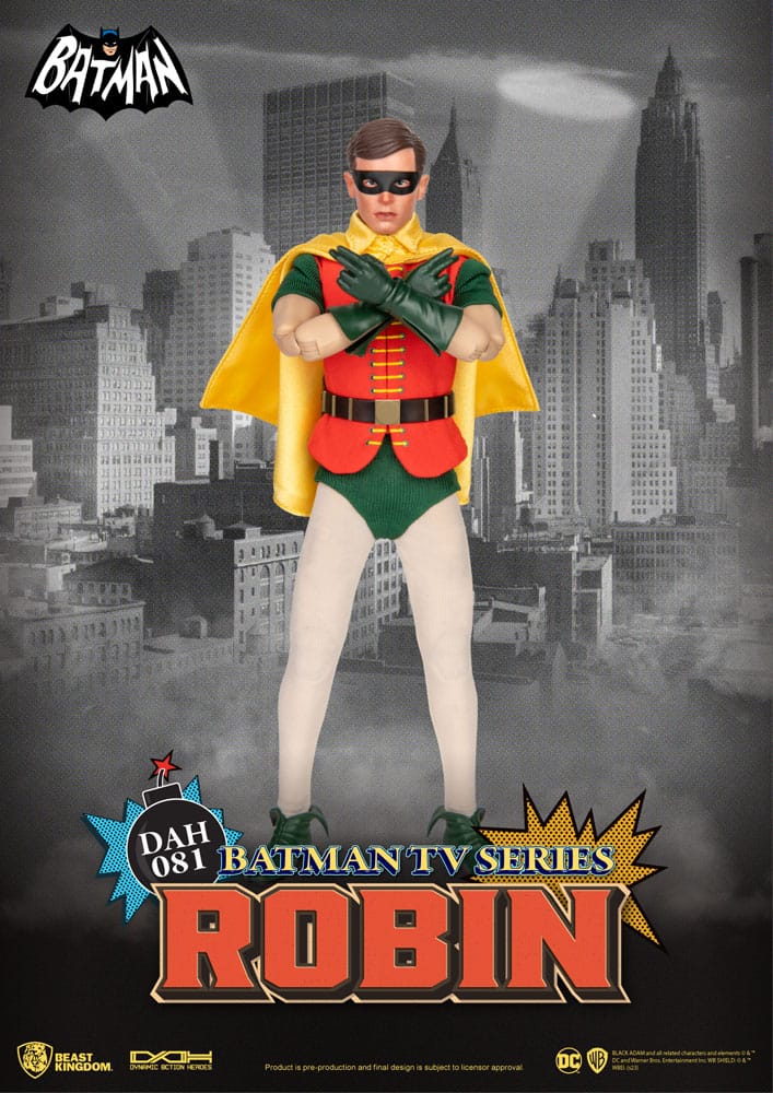 DC Comics Dynamic 8ction Heroes Actionfigur 1/9 Batman TV Series Robin 24 cm