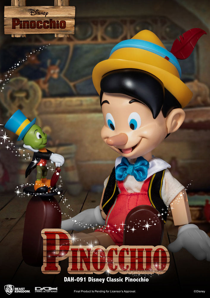 Disney Classic Dynamic 8ction Heroes Actionfigur 1/9 Pinocchio 18 cm
