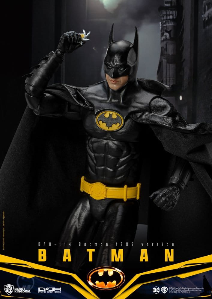 DC Comics Dynamic 8ction Heroes Actionfigur Batman 1989 Standard Version 21 cm