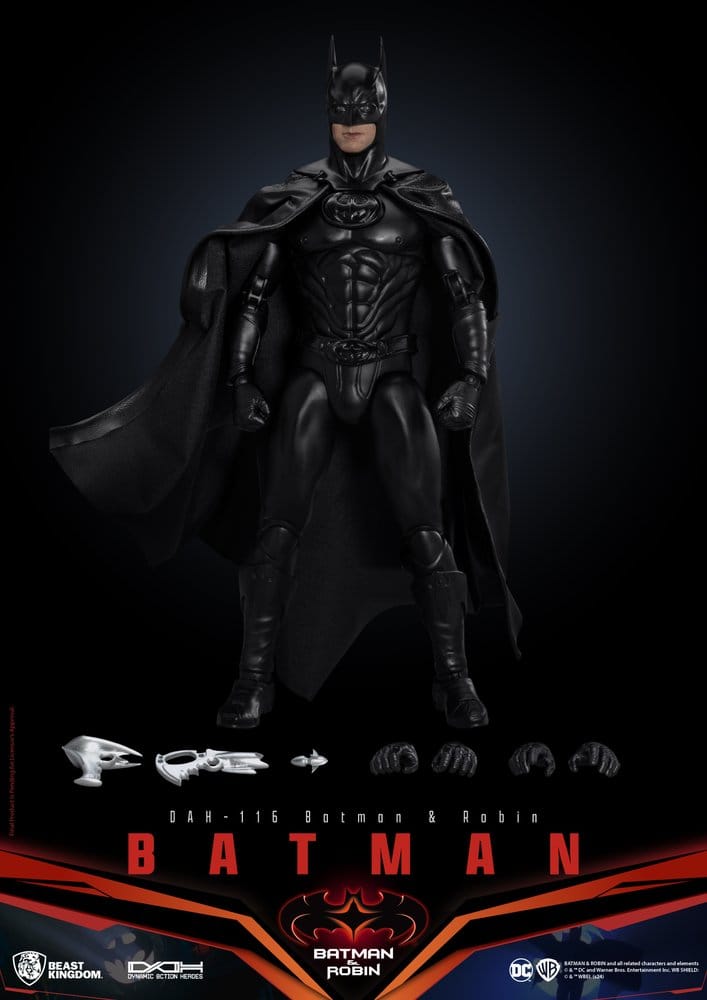 DC Comics Dynamic 8ction Heroes Actionfigur Batman (Batman & Robin) 21 cm