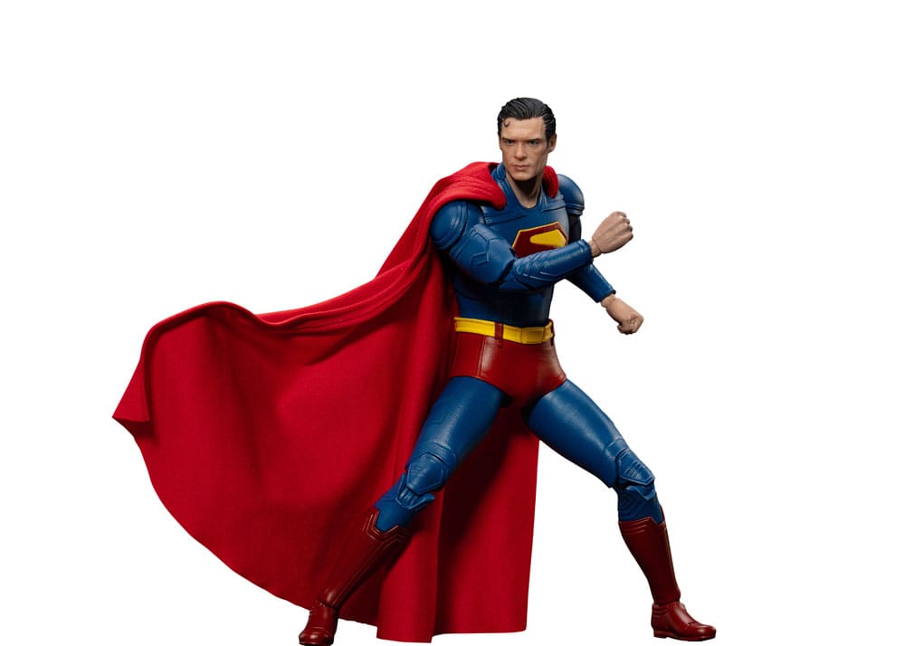 Superman (2025) Actionfigur Superman & Krypto 21 cm