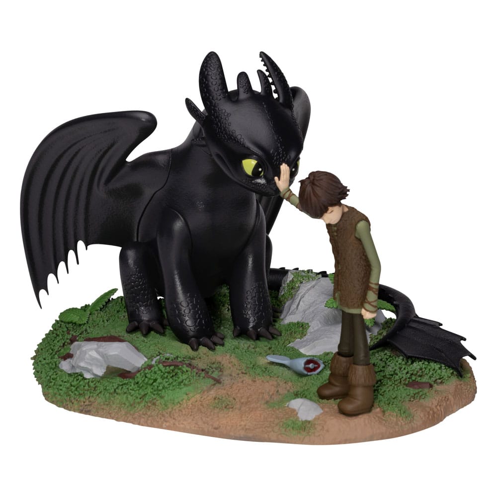 Dragons D-Stage PVC Diorama Ohnezahn & Hicks 15 cm