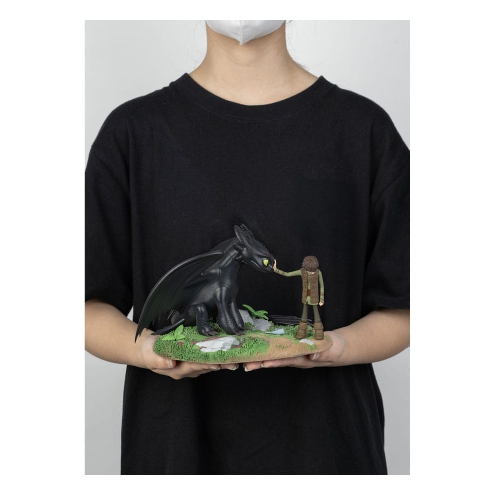 Dragons D-Stage PVC Diorama Ohnezahn & Hicks 15 cm