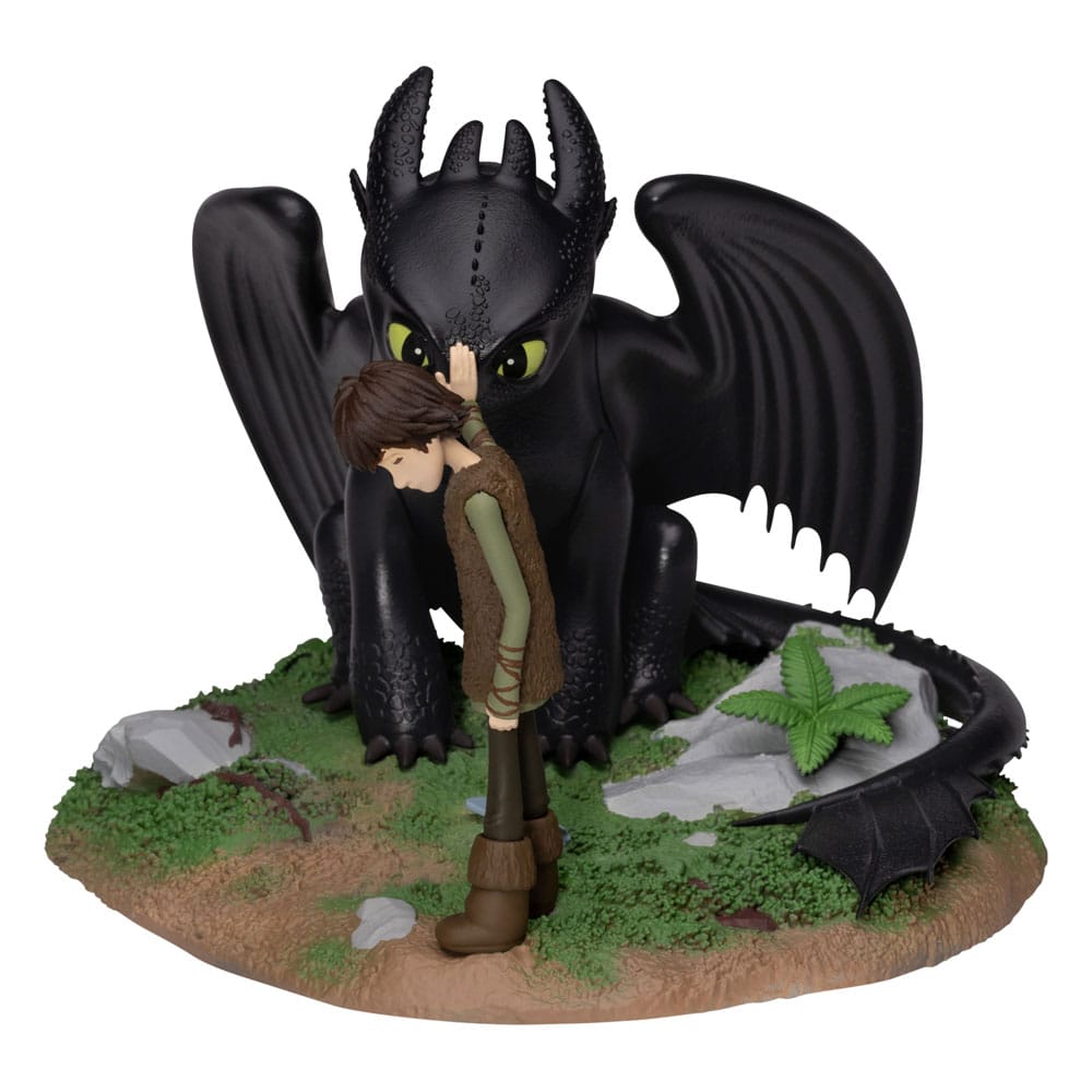 Dragons D-Stage PVC Diorama Ohnezahn & Hicks 15 cm