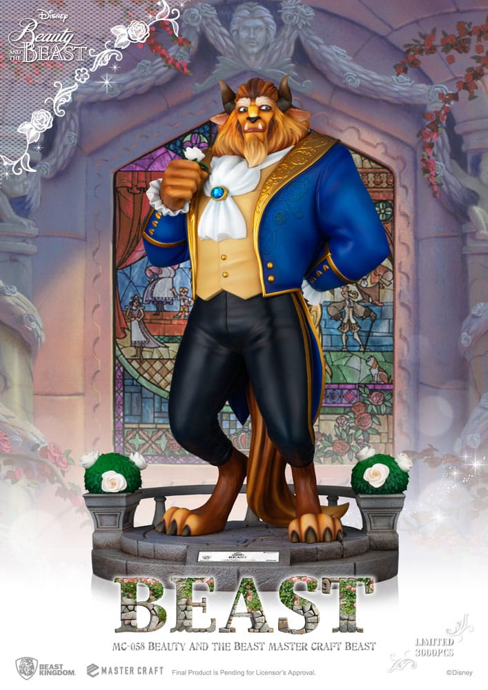 Disney Master Craft Statue Die Schöne und das Biest Beast 39 cm