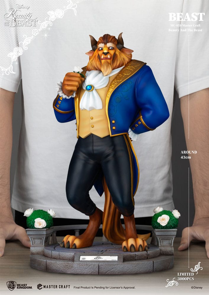Disney Master Craft Statue Die Schöne und das Biest Beast 39 cm